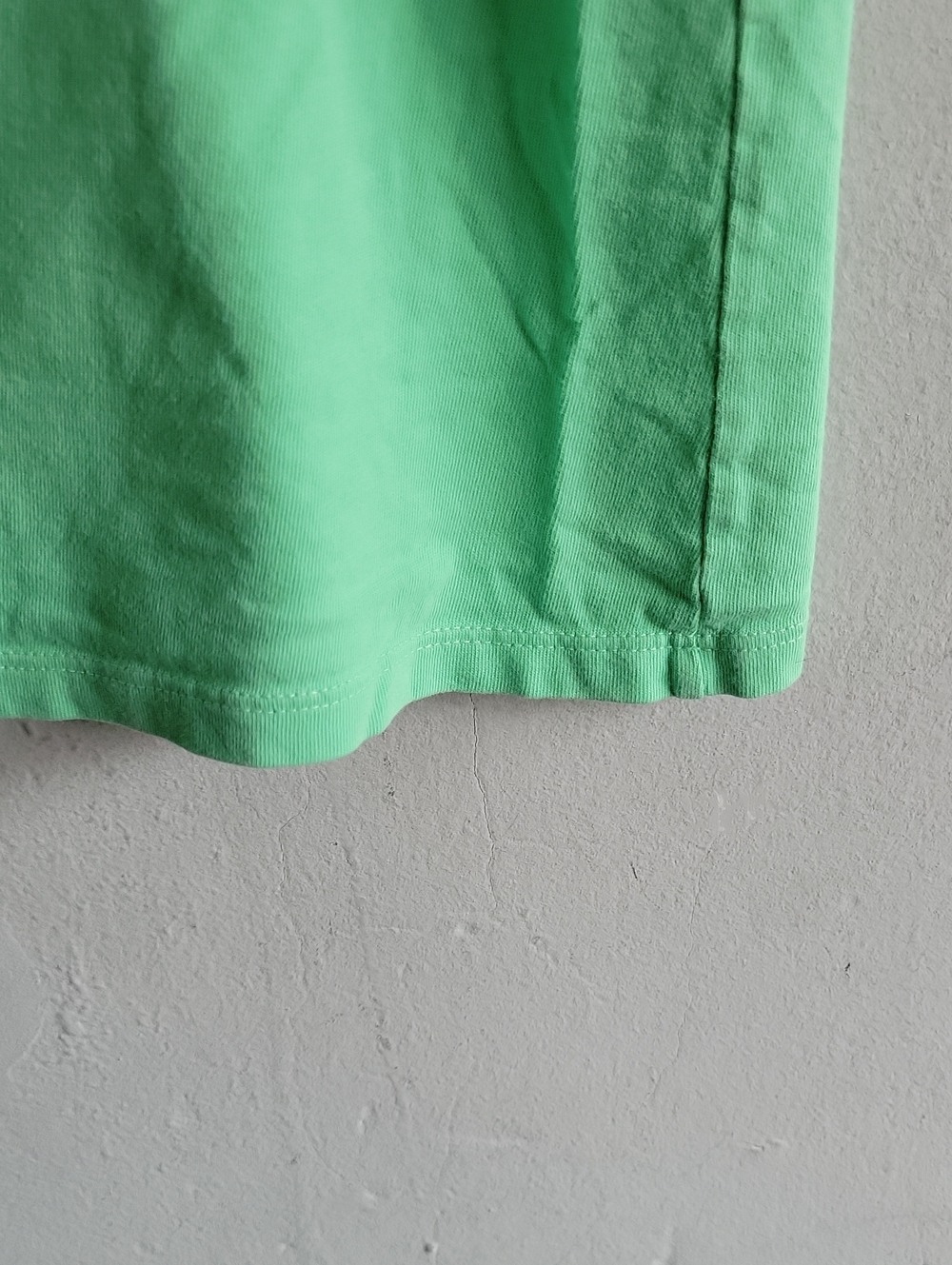 Women's size large Life Is Good green cotton Crusher tee t-shirt w/flip-flops - Picture 3 of 7